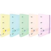 CARPEBLOC A5 CUARTO POLYFOAM OXFORD RECAMBIO DOTS PASTELES | 1 UNIDADES | (OXFORD)