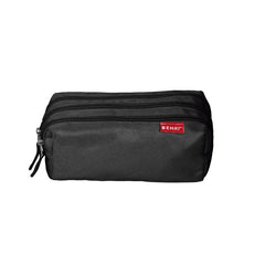 PORTATODO ENRI 3 CREMALLERAS NEGRO | ENRI TEXTIL