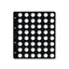 FUNDA MONEDAS 48 ALOJAMIENTOS DIAMETRO DE 18 MM | PARDO | ENVASE 5 UDS. UNIDAD | 8428143754901
