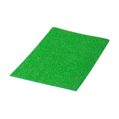 LAMINA GOMA EVA PURPURINA BIODEGRADABLE 40X60CM VERDE | 10 UNIDADES | (PRYSE, S,A,)
