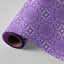 Papel regalo bobina 31cm mandala púrpura Wonder Wrapper
