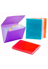 CARPETA FUELLE A4 PP 12 DPTO GALAXY COLORES SURTIDOS | 8 UNIDADES | (YES)