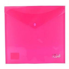 SOBRE PORTADOCUMENTOS PP A4 CON BROCHE ROSA | 10 UNIDADES | (INGRAF)