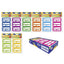 Etiquetas adhesivas Bismark para libros y cuadernos, pack 24 unidades