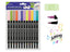 Set 12 Rotuladores Doble Punta Lettering | Poessa Bismark Regalo | Pack 1 Unidades