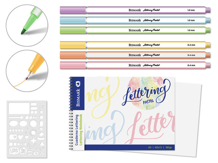 Bloc Espiral Estándar Liso 90g | Poessa Bismark Regalo | Cartón | Formato Estándar | Pack 1 Unidades