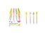 Exp 24 Bolígrafos de Gel Colores Fresh Pack 24 POESSA