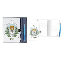 SET DIARIO NIÑO PRIMERA COMUNION | 1 UNIDADES | (POESSA BISMARK REGALO)