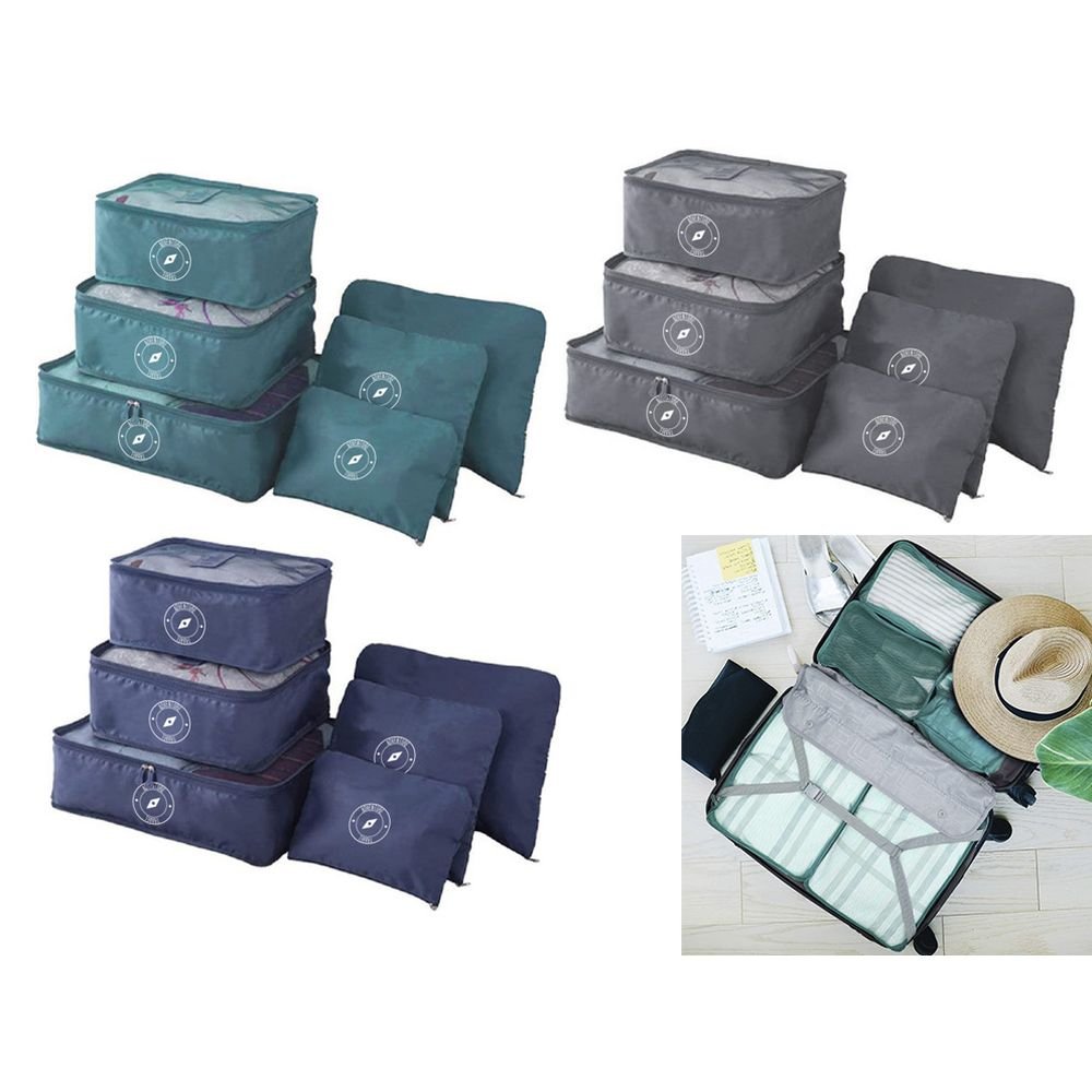 SET 6 BOLSAS ORGANIZADORAS DE MALETAS | LAGART