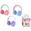 Auriculares pastel Bluetooth con micrófono y luz UMAY