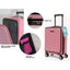 Maleta trolley pocket ABS 20" salmon pastel Lagart