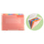Carpeta Fuelle A4 PP Transparente con Bosillos Color Poessa Bismark Básico