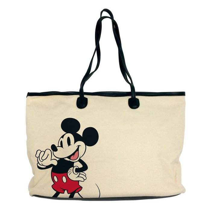 BOLSA DE TELA LONETA XL SHOPPING CUADRADA MICKEY | ARDITEX