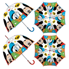 PARAGUAS INFANTIL TRANSP, BURBUJA MICKEY 2MOD SURT 48/8 | ARDITEX | 1 UNIDAD | 8430957173779
