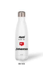 BOTELLA ALUMINIO 500ML MAMI,,, INFLUENCER MAMA | ROYMART | 1 UNIDAD | 8431234173154