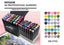 ESTUCHE LUXURY CANVAS GAMA ARTIST 40 COLORES | ROYMART