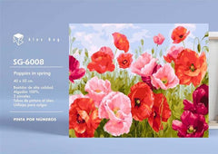 PINTAR POR NUMEROS POPPIES IN SPRING | ROYMART | 1 UNIDAD | 8431234182194