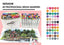 Rotuladores Canvas Luxe Professional Brush Marker 60 Colore | Roymart | Pack 1 Unidades
