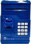 Caja fuerte electrónica Roymart color azul oscuro para regalos