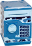 Caja fuerte electrónica camuflaje azul ROYMART para regalos y seguridad