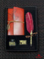 Set pluma artist calligraphy con notebook Roymart