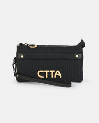 MONEDERO NECESER CON ASA MANO FOX NEGRO 18 X 10 CM | CAMINATTA | 1 UNIDAD | 8432077122491