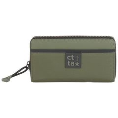 BILLETERA CREMALLERA ALEXAINDRE KAKI | CAMINATTA | 1 UNIDAD | 8432077124167