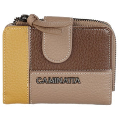 BILLETERO BROCHE Y CREMALLERA GONGORA TAUPE | CAMINATTA | 1 UNIDAD | 8432077125324