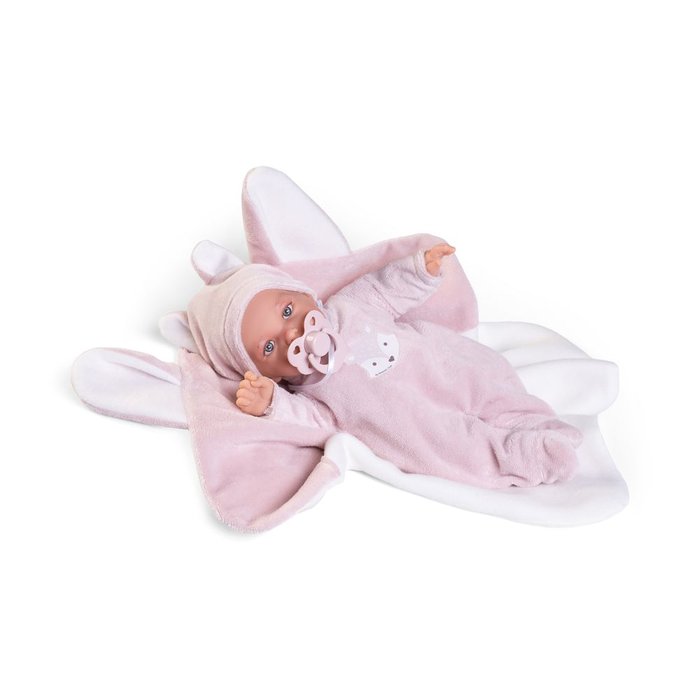 MUÑECO PETIT BLANDITO CON MANTITA ZORRITO | ANTONIO JUAN SL | 1 UNIDAD | 8435083612390