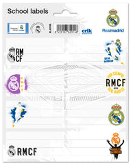 ETIQUETA REAL MADRID | 10 UNIDADES | (GRUPO ERIK EDITORES)
