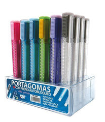 PORTAGOMAS FRENO AUTOMATICO | 24 UNIDADES | (FRAGA)