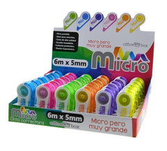 CORRECTOR CINTA MICRO 6X5MM | 1 UNIDADES | (FRAGA)
