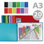 CARPETA ESPIRAL A3 20 FUNDAS HORIZONTAL COLORES SURTIDOS | 1 UNIDADES | (FRAGA)