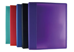 CARPETA A4 2 ANILLAS 25MM SUPRA PP COLORES SURTIDOS | 1 UNIDADES | (FRAGA)