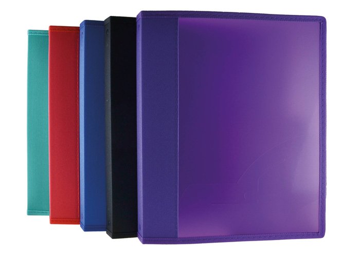 CARPETA A4 4 ANILLAS 16MM SUPRA PP COLORES SURTIDOS | 1 UNIDADES | (FRAGA)
