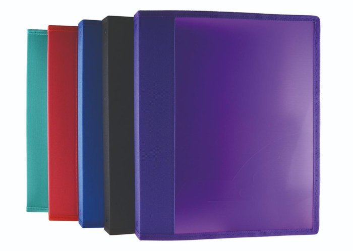 CARPETA A4 4 ANILLAS 40MM SUPRA PP COLORES SURTIDOS | 1 UNIDADES | (FRAGA)