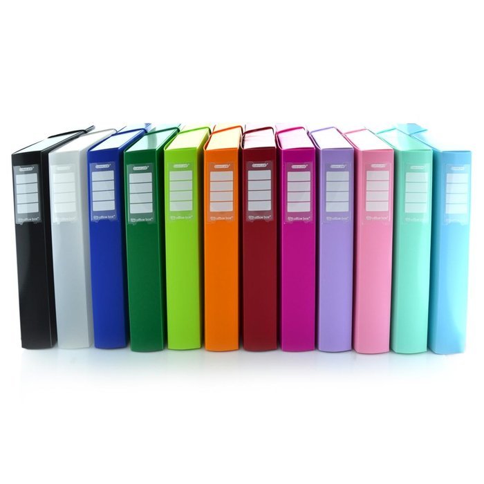 CAJA DE PROYECTOS 330X250 LOMO 50MM COLORES SURTIDOS | 1 UNIDADES | (FRAGA)