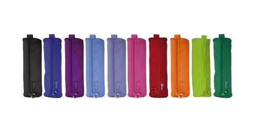 PORTATODO REDONDO CON CREMALLERA COLOR LINE COLORES SURTIDO | FRAGA