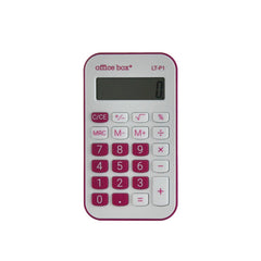 CALCULADORA POCKET FUCSIA 8 DIGITOS | 5 UNIDADES | (FRAGA)