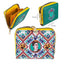 Cartera Frida Kahlo 11x9 cm Claro Amarillo PAPELERIA JAVIER