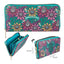 Cartera Frida Kahlo 19x2,5x10cm Azul PAPELERIA JAVIER