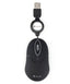 Raton Negro Nano Portátil con Cable Retráctil NGS Lurbe Group