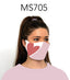 Mascarilla corazón con filtro de carbón activado Lovely Story