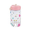 Botella térmica con pajita 330ml Ice Pink Cats Marca Botellas Lovely
