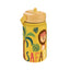 Botella térmica 330 ml con pajita Mustard Safari marca Botellas Lovely