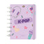 Cuaderno A5 100 Hojas Cuadricula Lilac K-pop Lovely Story