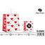 BOLSA PAPEL REGALO LOVE CORAZON 24X10X32 | ANGEL EUROPA | 1 UNIDAD | 8435462466651