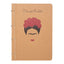 Cuaderno Tapa Forrada A5 Bullet Frida Kahlo Ecofriendly Gruppo Erik Merchandising