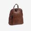 MOCHILA DOBLE ASA ESPALDA Y ASA DE MANO MARRON | MATTIES