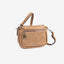 Bolso bandolera rectangular mujer camel Mellow Matties